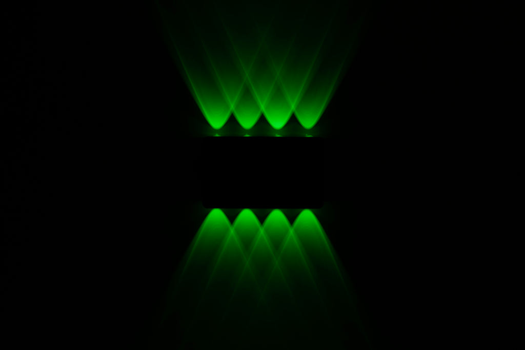 Luz Solar de Pared 8 LED RGB